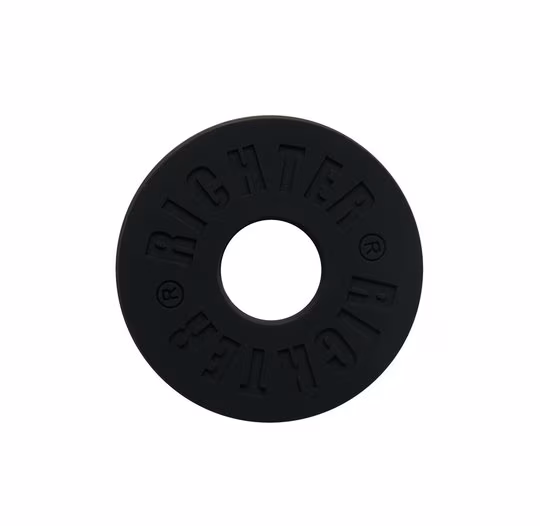 Richter Strap Securing Stops Black 2-Pack - Security Locks für Gurt