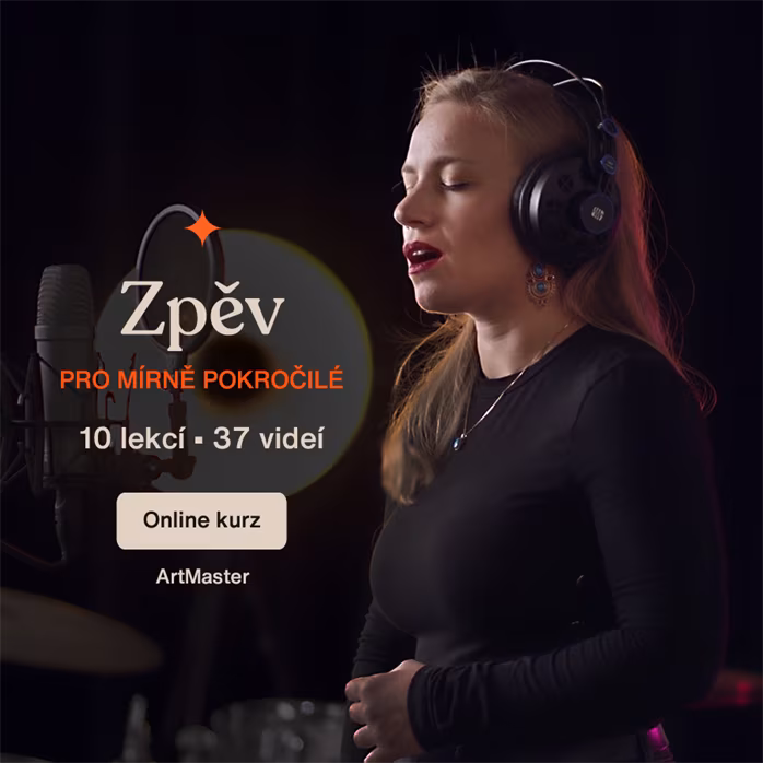 ArtMaster Online kurz Zpěv - Pro mírně pokročilé - Software