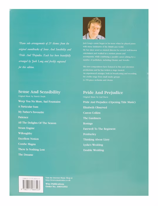 MS Jane Austen: The Music - Klaviernoten