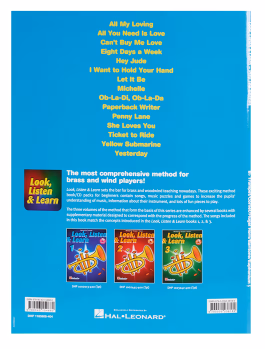MS Look, Listen & Learn - Play The Beatles - Trompeten-Schule für Anfänger