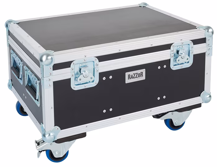 Razzor Cases 6x ADJ 7P HEX IP - Flight Case für Beleuchtung