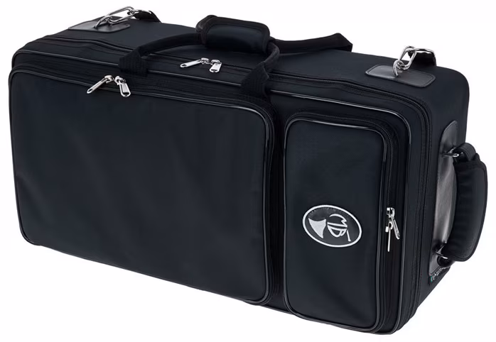 Marcus Bonna Double Case MB, for 1 Trumpet and 1 Flugelhorn, Nylon - Case für Trompete und Flügelhorn