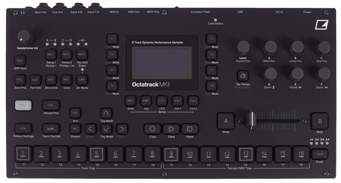 Elektron Octatrack MKII BK - Sampler