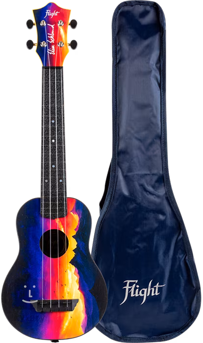 Flight TUSL-EE Sunset Elise Ecklund Signature - Akustische Ukulele