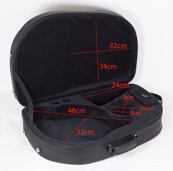 Ortolá 8330L Detachable, Black - Case für Waldhorn