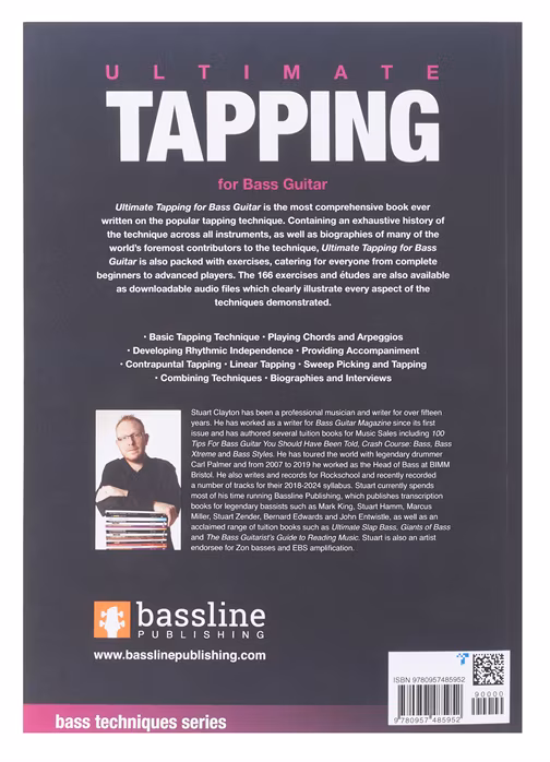 MS Ultimate Tapping for Bass Guitar - Bass-Schule für Anfänger
