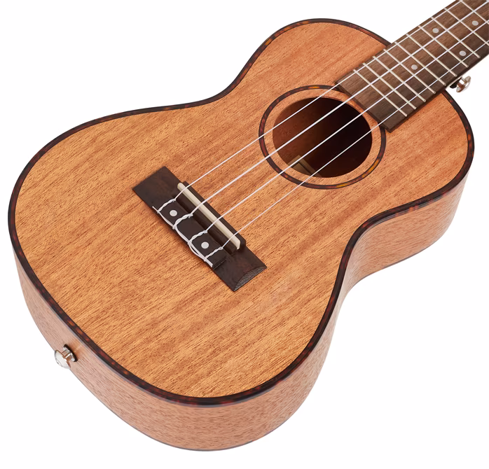 Cascha HH 2036 CZ Concert Mahogany Ukulele Bundle - Ukulele Set