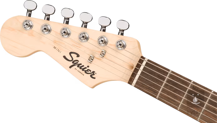 Fender Squier Mini Stratocaster LH LR LBK - Linkshänder E-Gitarre für Kinder