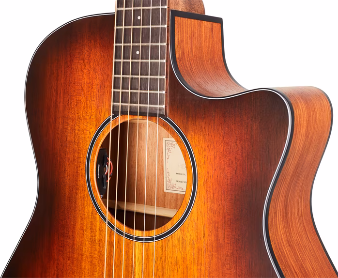 Cort Core-GA Blackwood OPLB - Elektroakustische Gitarre