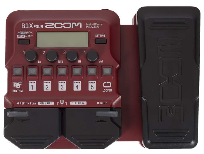 Zoom B1X Four - Bass-Multieffekt