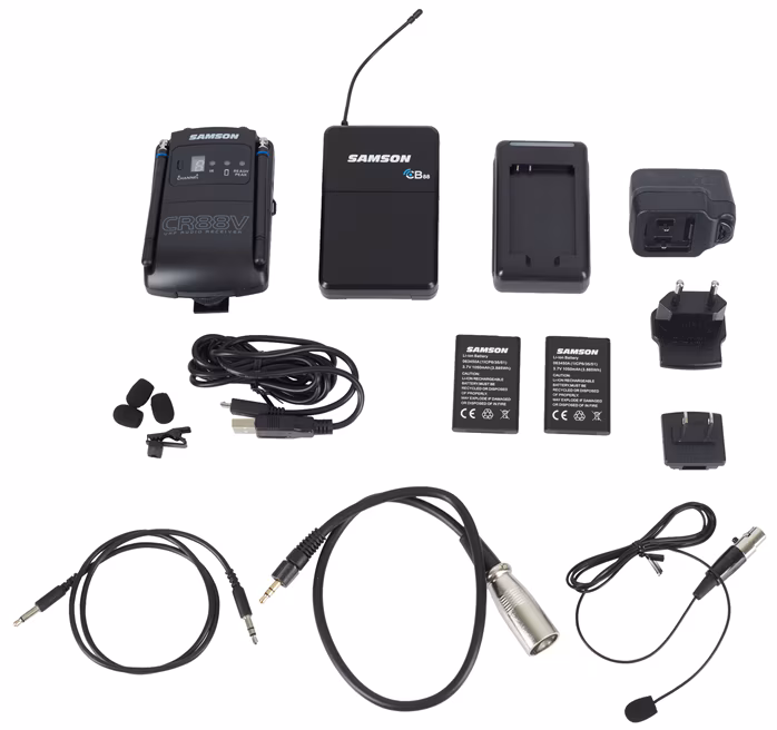 Samson Concert 88 Camera Lavalier F - Wireless-Reportage-Set mit Mikrofon