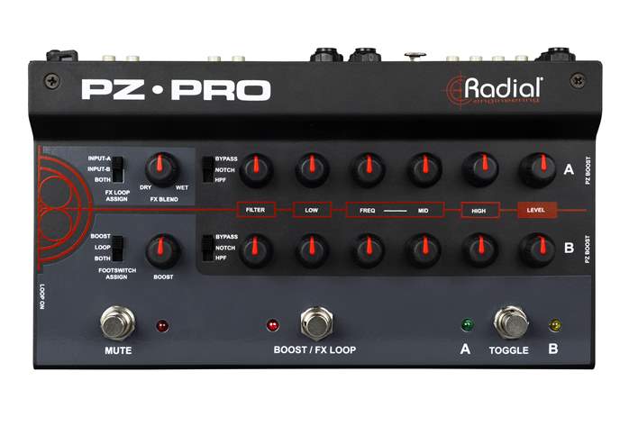 Radial Engineering PZ-Pro - Gitarren-Vorverstärker