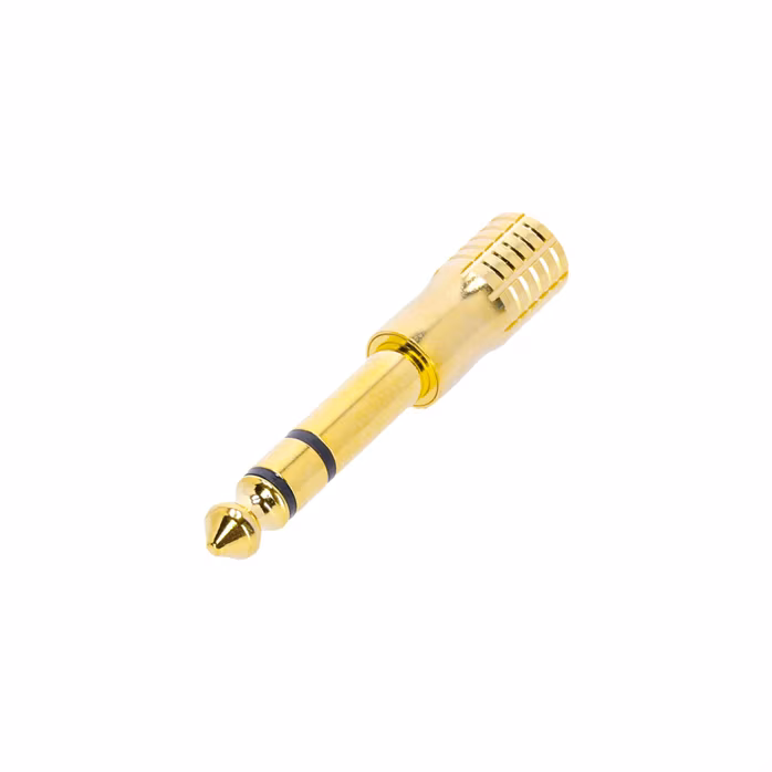 Adam Hall 4 STAR A MF3 JM3 GOLD - Klinkenadapter