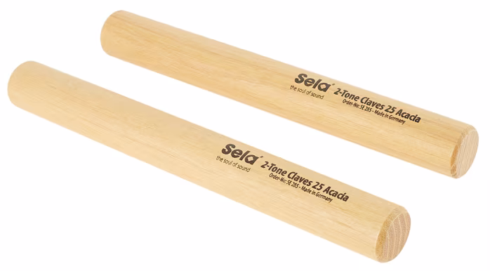 Sela 2-Tone Claves 25 Acacia - Claves