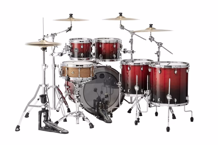 Mapex Saturn Scarlet Fade Rock Set II - Schlagzeug