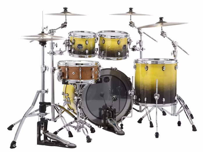 Mapex Saturn Sulphur Fade Rock Set - Schlagzeug