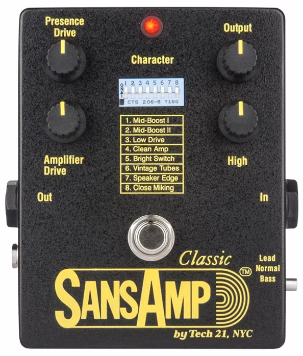 Tech 21 SansAmp Classic - Gitarren-Effekt