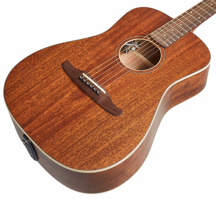 Fender Malibu Special All Mahogany PF NA - Elektroakustische Gitarre