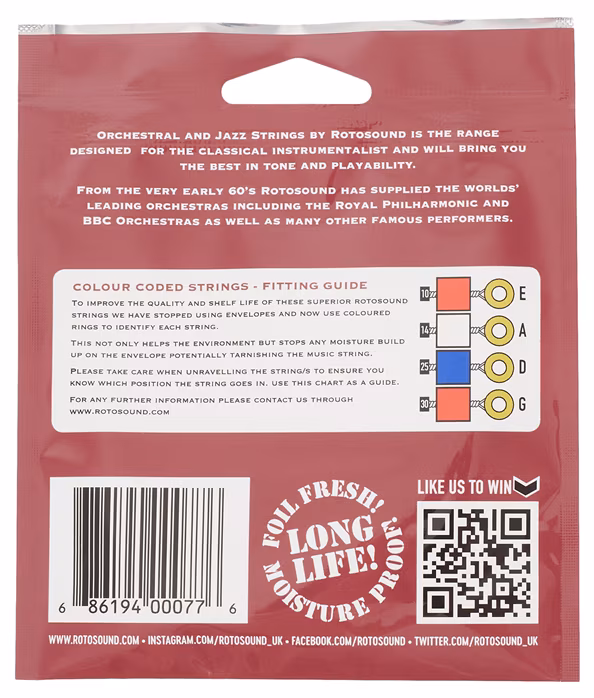 Rotosound RS6000 - Geigensaiten