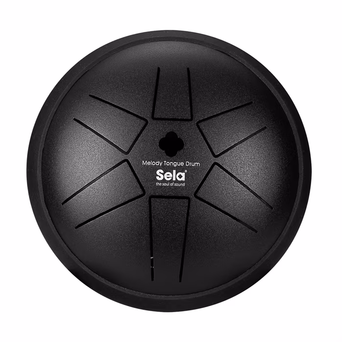 Sela 5.5" Melody Tongue Drum Black - Tonque Drum