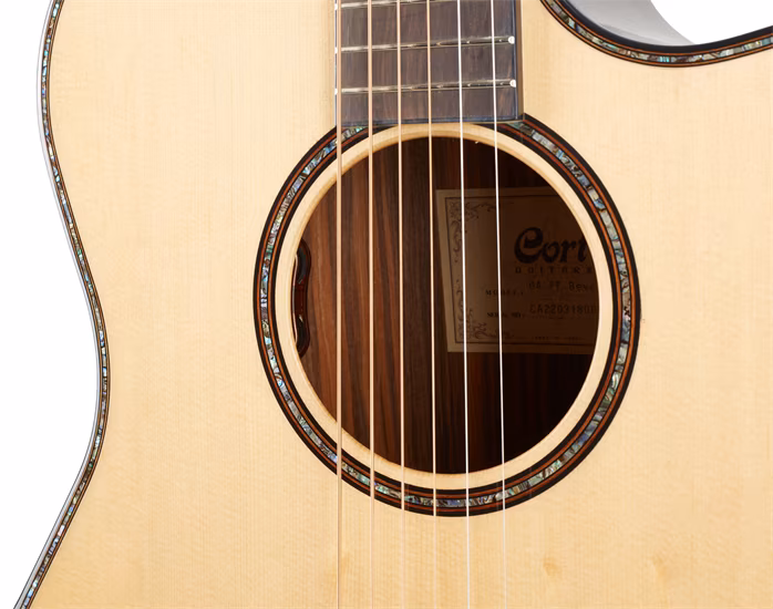 Cort GA-PF Bevel NAT - Elektroakustische Gitarre