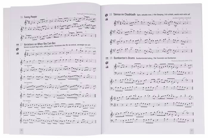 MS Putování od středověku po současnost - Album skladeb pro sopránovou zobcovou flétnu - Noten für Blockflöte