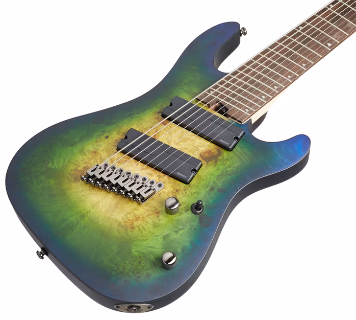 Cort KX508MS II MBB (ausgepackt) - Achtsaitige E-Gitarre