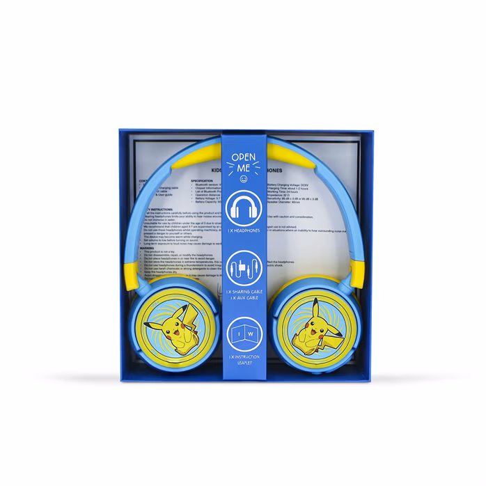 OTL Pikachu Kids Wireless Headphones - Wireless-Headset