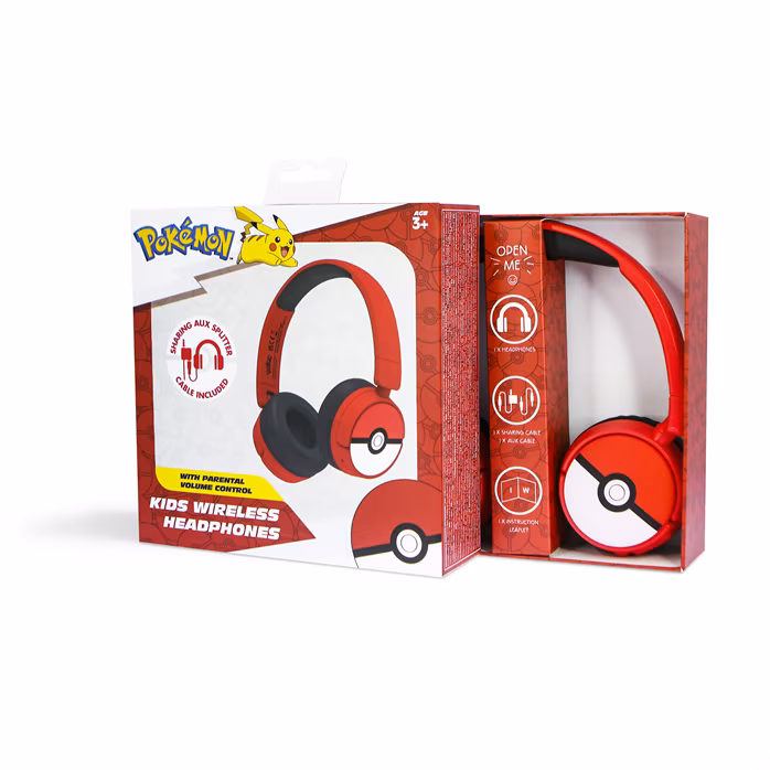 OTL Poké ball Kids Wireless Headphones - Wireless-Headset