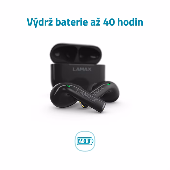 LAMAX Clips1 Black - Wireless-Headset