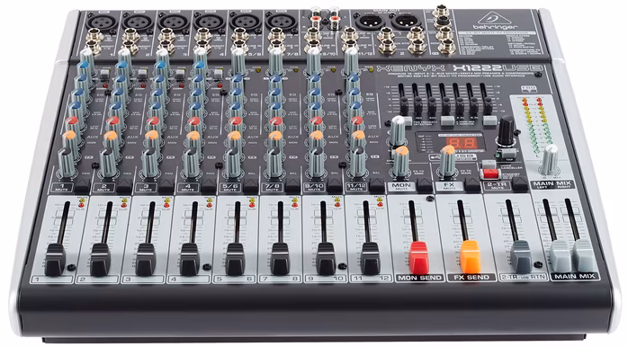 Behringer X1222USB - Analoges Mischpult