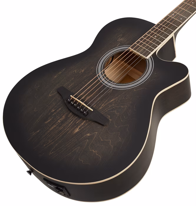 Soundsation HW-CE BK - Elektroakustische Gitarre