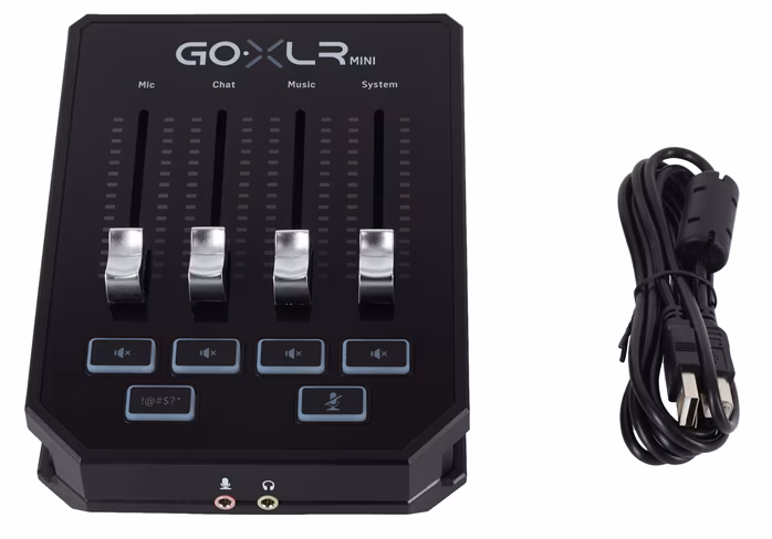 tc-helicon GO XLR MINI - Livestreaming Audio Mixer
