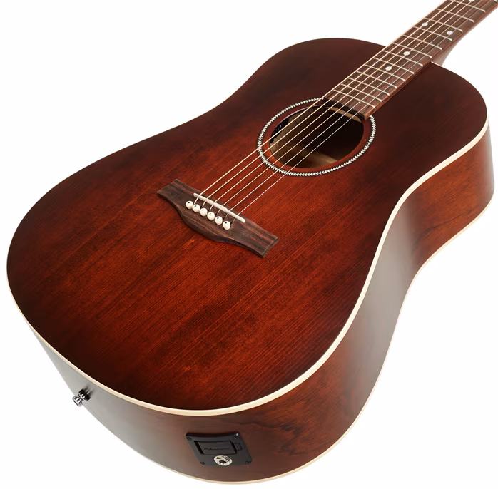 Seagull S6 Original Burnt Umber Presys II - Elektroakustische Gitarre