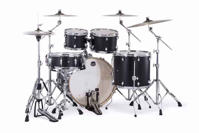 Mapex Mars Maple Rock Set Matte Black - Schlagzeug