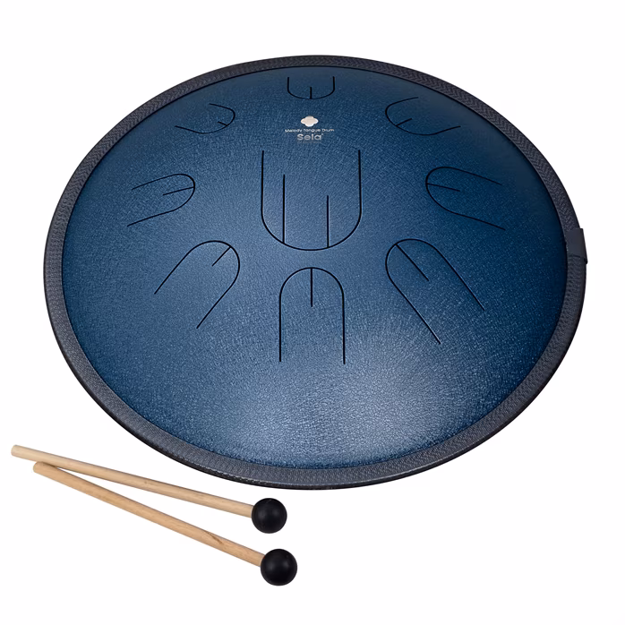 Sela 14" Melody Tongue Drum D Amara Navy Blue - Tonque Drum