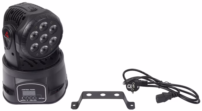 Fractal MINI LED MOVING HEAD 7x10W - Gitarrenkopf Smart