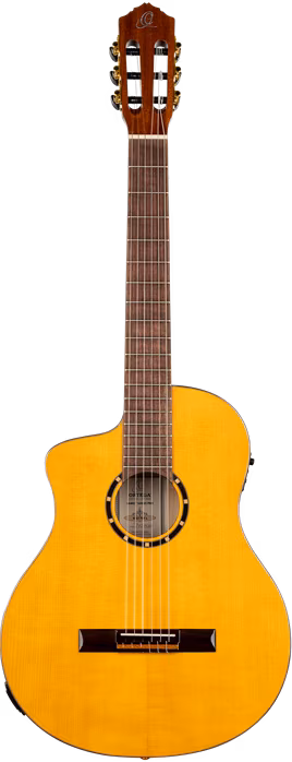 Ortega RCE170F-L - Linkshänder elektroakustische klassische Gitarre