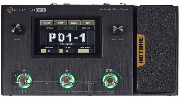 Hotone Ampero One - Gitarren-Multieffekt