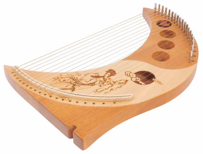 Cega Moon Harp 19 Strings Natural - Harfe