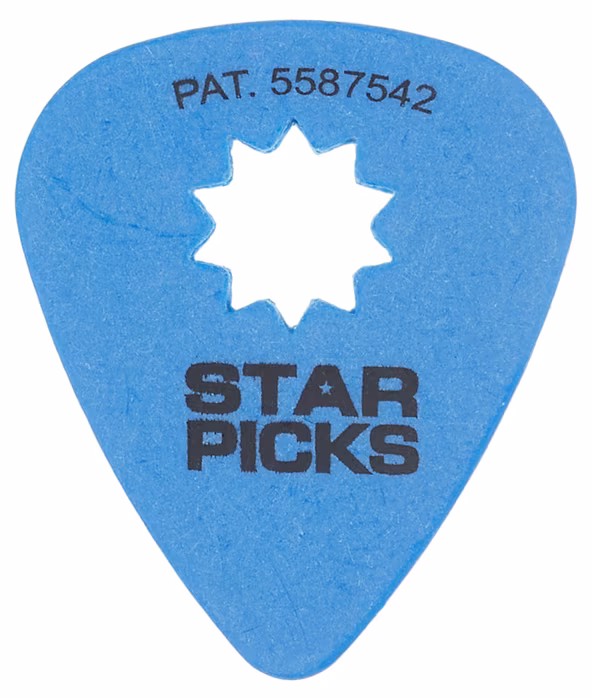 Star Picks 1.00 mm Blue - Plektren