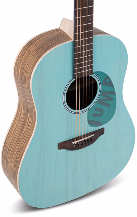 Applause Jump Slope Shoulder Dreadnought Celeste - Akustische Gitarre