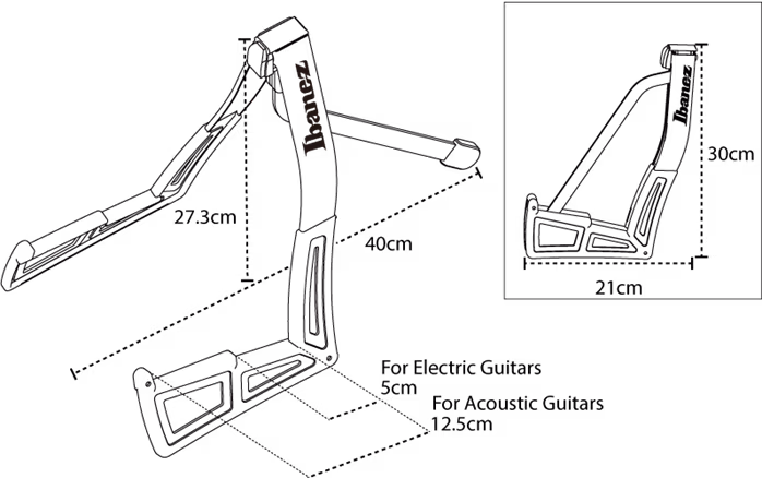 Ibanez ST101 - Gitarrenständer