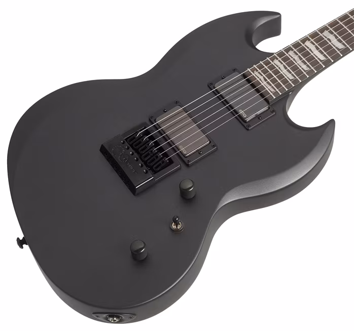 ESP LTD Viper-1000 Evertune Charcoal Metallic Satin - E-Gitarre