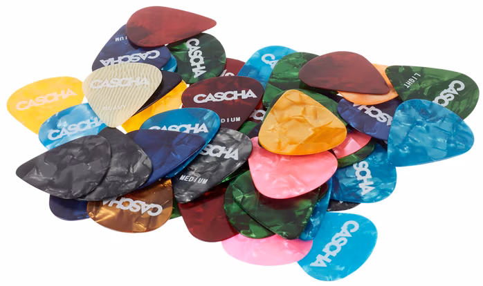Cascha Guitar Pick Set 48 - Plektren