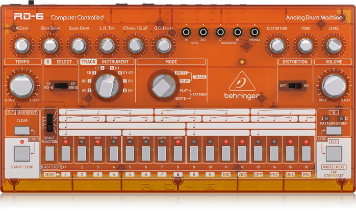 Behringer RD-6-TG - Drumcomputer