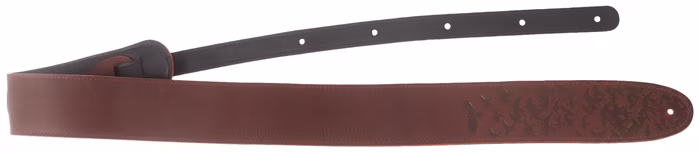 PRS 2.5" Leather Bird Swarm Strap, Rust - Gitarrengurt