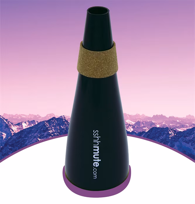 Bremner Music Practice Black/Purple - Dämpfer für Trompete