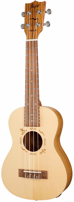 Flight DUC 525 EQ SP ZEB (ausgepackt) - Elektroakustische Ukulele