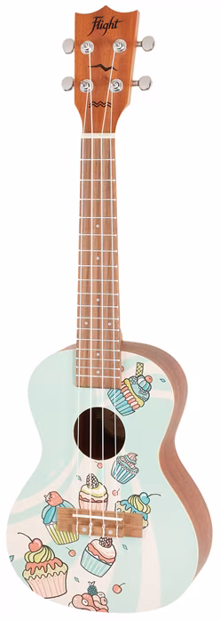 Flight AUC-33 Cupcake - Akustische Ukulele